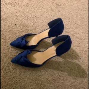 Blue Just Fab Heels